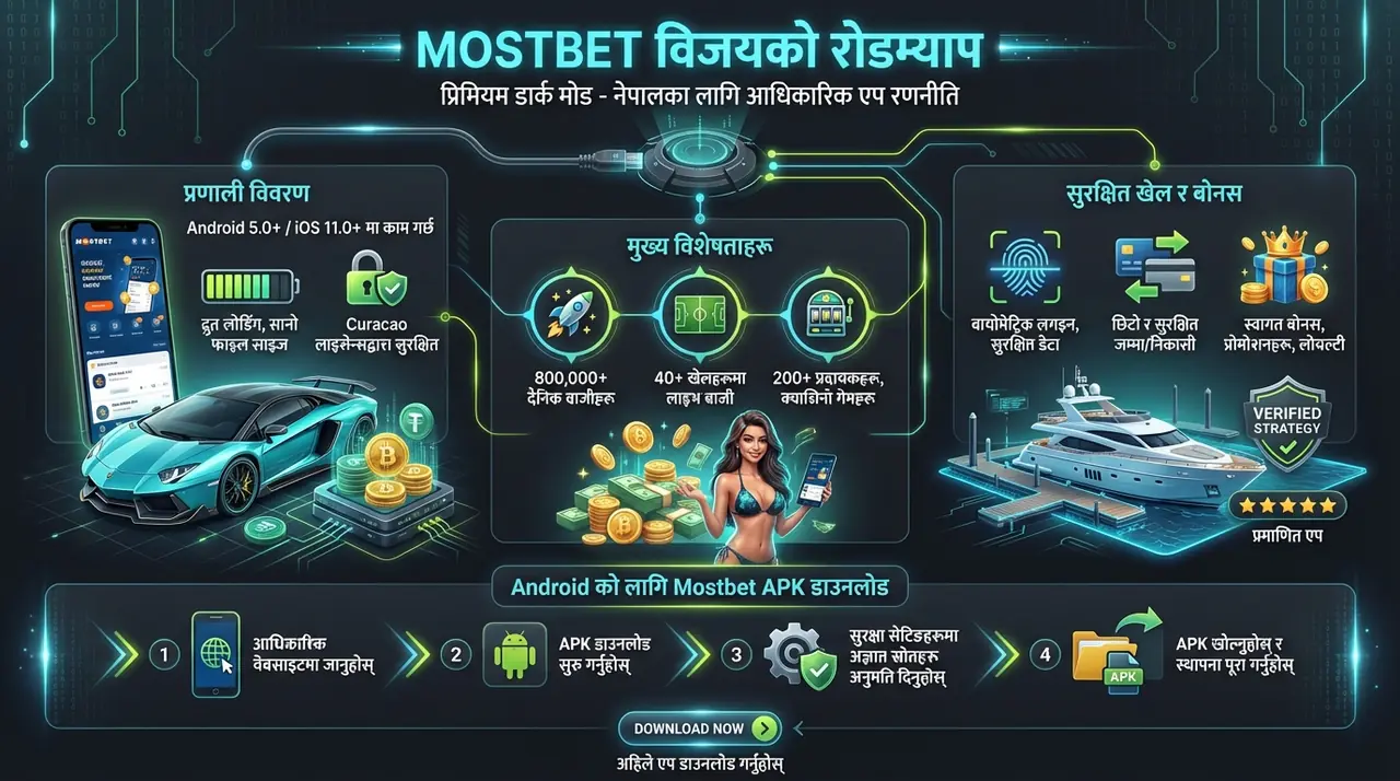 mostbet एप डाउनलोड गर्नुहोस्